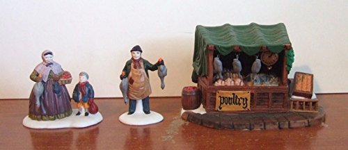 Heritage village collection 3点セット Amazon.com: Department 56 Poultry Market Set of 3 Retired by Dept